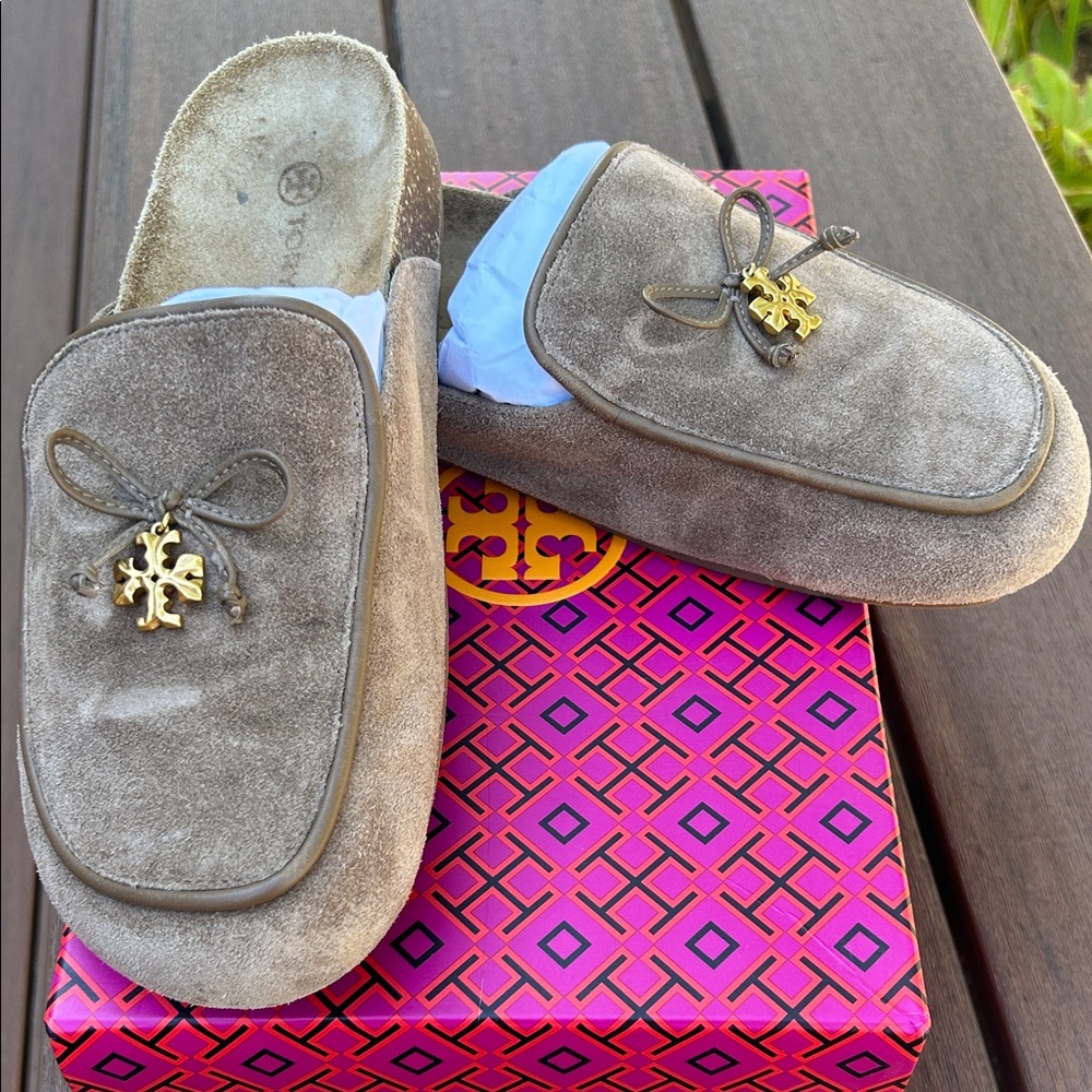 Tory Burch Charm Mules